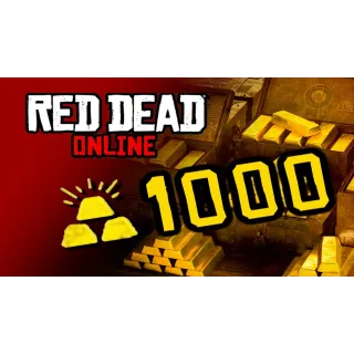 Red Dead Redemption 2: 1000 Gold and $50,000+ (PC ONLY)