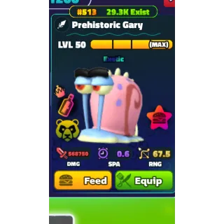 Prehistoric Gary gold serial