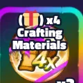 4X crafting materials