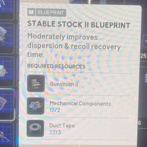 STABLE STOCK 2 BLUEPRINT