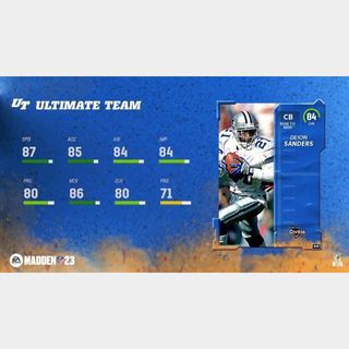 Madden NFL 23 Doritos MUT Pack Deion Sanders OVR 84 Doritos XBOX