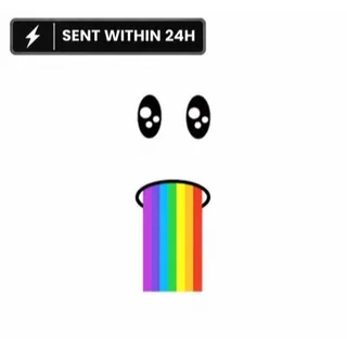 Roblox rainbow barf face toy code 