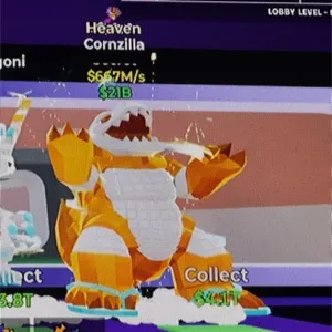 Steal the brainrot heaven cornzilla