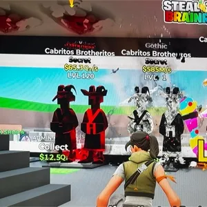 Fortnite Steal The Brainrot Cabritos Brotheritos x2 
