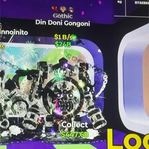 Fortnite Steal The Brainrot Gothic Din Doni Gongoni