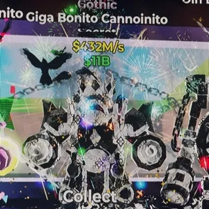 Fortnite Steal The Brainrot Giga Bonito Cannoinito 