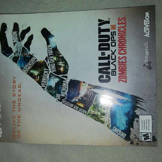 Call Of Duty Black Ops 3 Zombies Chronicles PS4 Games Gameflip