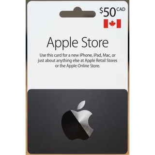 $50 CAD Apple Store (Retail/Hardware) - High Aged 2020