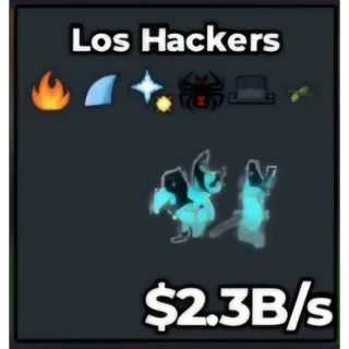 Los Hackers (2.3  B/s) Cyber
