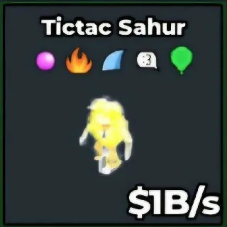 Tictac Sahur (1 B/s)