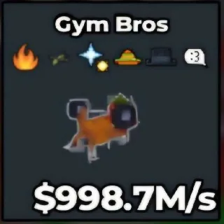 Gym Bros (998.7 B/s)