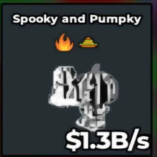 Spooky and Pumpky(1.3 B)