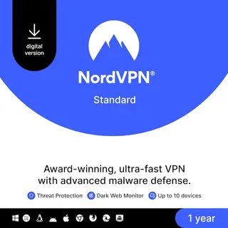 NordVPN Standard Global Key (1 Year / 12 Months / 10 Devices)