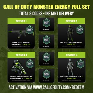 Call of Duty Monster Energy Set