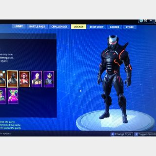 Bundle Fortnite Acc Max Omega Art culos del Juego Gameflip