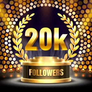 20k followers 