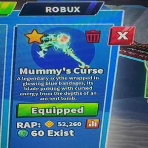 mummy’s curse blade ball