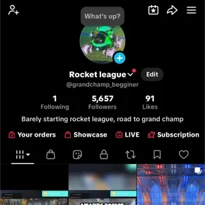 TikTok 5.6k followed account 