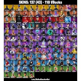 FORTNITE ACCOUNT - 137 skins | OG STW | Black Knight | The Reaper | Blue Squire | Royale Knight | Sparkle Specialist |