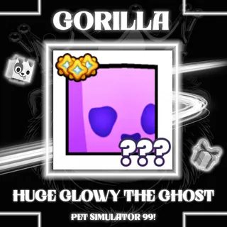 1x Huge Glowy the Ghost