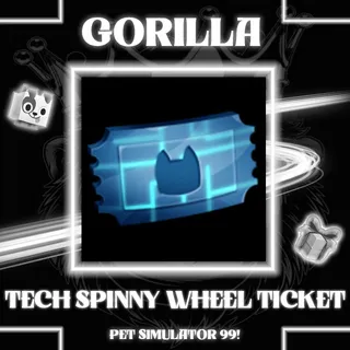 Pet Simulator 99 | 1000x Tech Spinny Wheel Ticket
