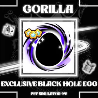 Pet Simulator 99 | 5x Exclusive Black Hole Egg