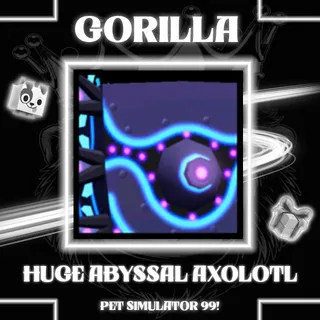 Pet Simulator 99 | 1x Huge Abyssal Axolotl