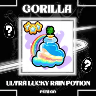 20x  ULTRA LUCKY RAIN POTION