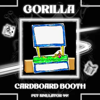 Pet Simulator 99 | 1x Cardboard Booth