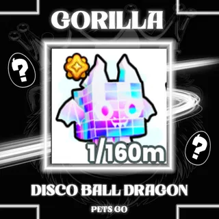 DISCO BALL DRAGON PETS GO