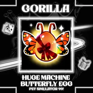 1x Huge Machine Butterfly Egg