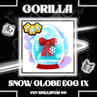 EXCLUSIVE SNOW GLOBE EGG