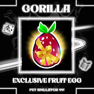 4x Exclusive Fruit Egg