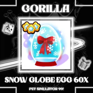 EXCLUSIVE SNOW GLOBE EGG