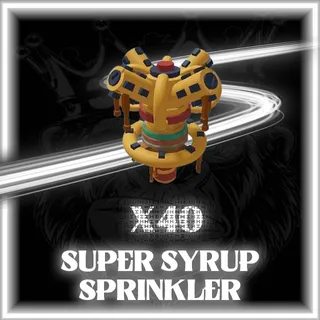 SUPER SYRUP SPRINKLER