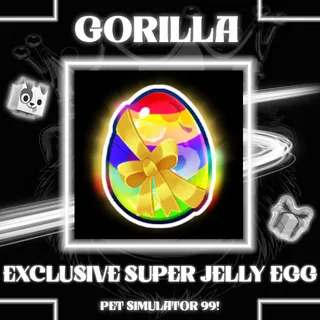 3x Exclusive Super Jelly Egg