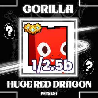 HUGE RED DRAGON PETS GO