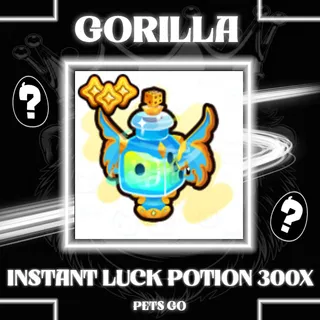 INSTANT LUCK POTION 300X PETS GO