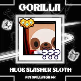 1x Huge Slasher Sloth