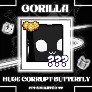 1x Huge Corrupt Butterfly