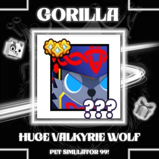 Pet Simulator 99 | 1x Huge Valkyrie Wolf