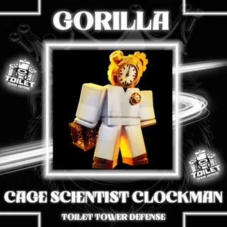 Cage Scientist Clockman