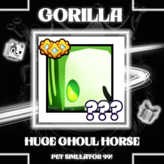 1x Huge Ghoul Horse