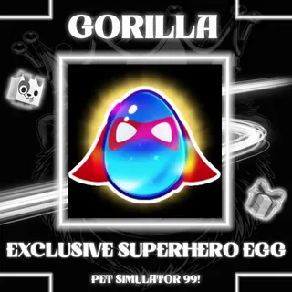 Pet Simulator 99 | 4x Exclusive Superhero Egg