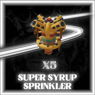 SUPER SYRUP SPRINKLER