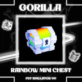 100x Rainbow Mini Chest