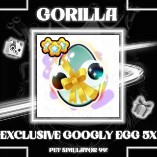 EXCLUSIVE GOOGLY EGG