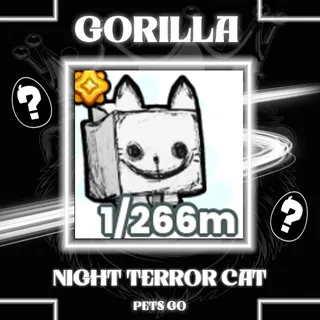 NIGHT TERROR CAT PETS GO