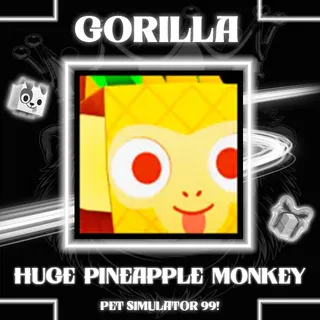 1x Huge Pineapple Monkey