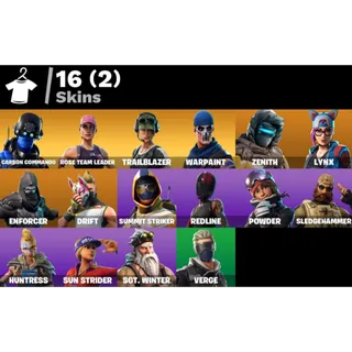 Fortnite Account - 16 Skins Save The World Founders Deluxe Edition + Lynx + Drift ✅ All Platforms 📧 Full Access